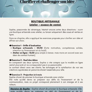 CAHIER D'EXERCICES 2 - De l’idée affinée au business plan détaillé – Image 4