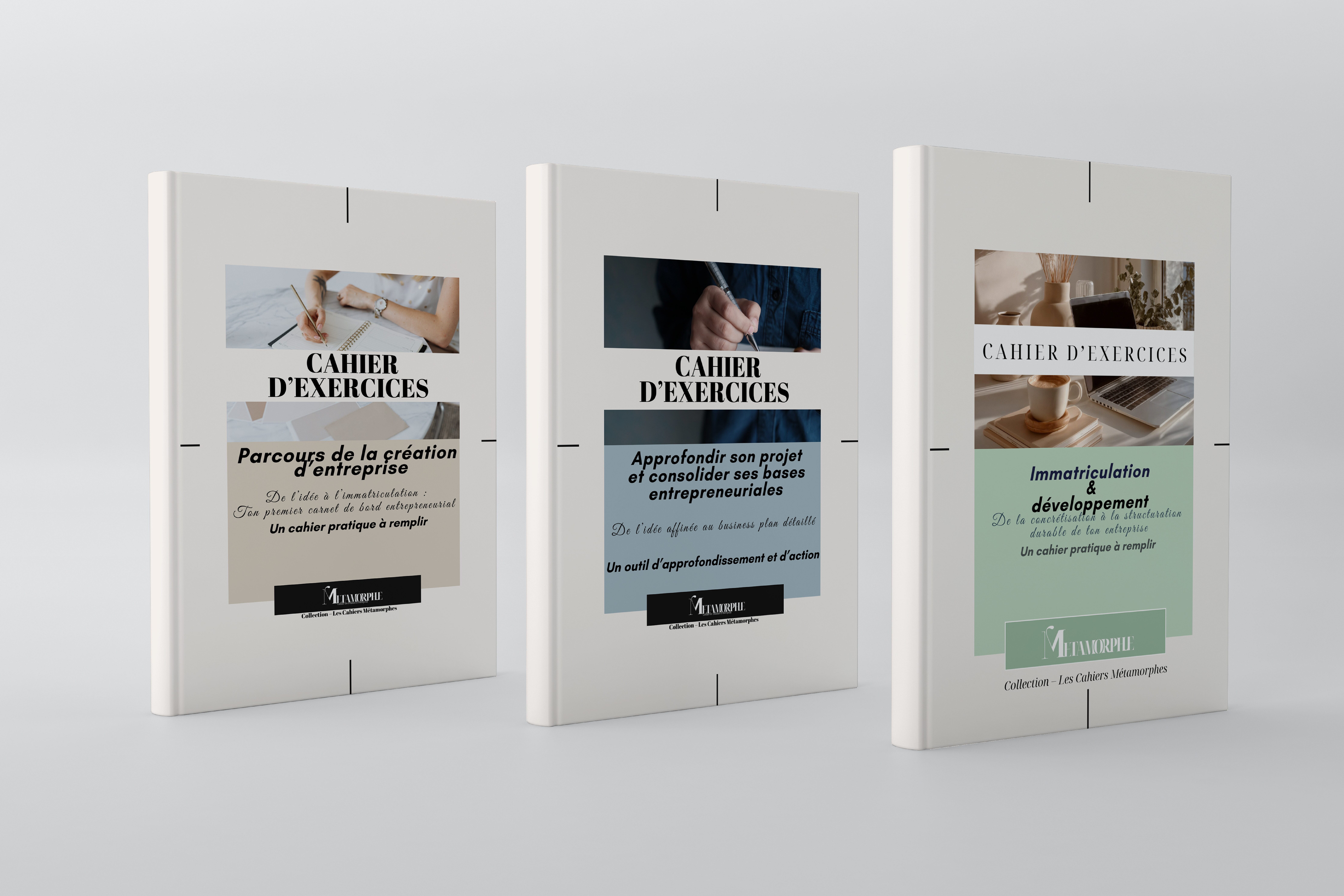 PACK - Lot de 3 cahiers d'exercices