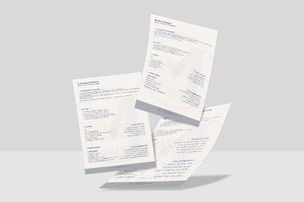 THÈME 1 : Choisir sa structure juridique