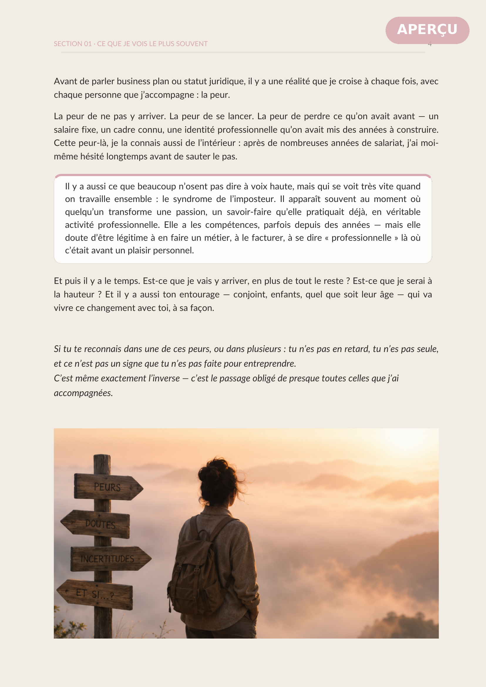 Ce que j'aurais aimé qu'on me dise – Image 3