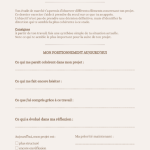 Cahier d'exercices - Structurer son étude de marché – Image 2